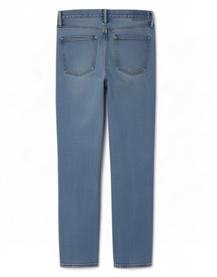 Jeans retos femininos Gap W30 L32 algodão azul