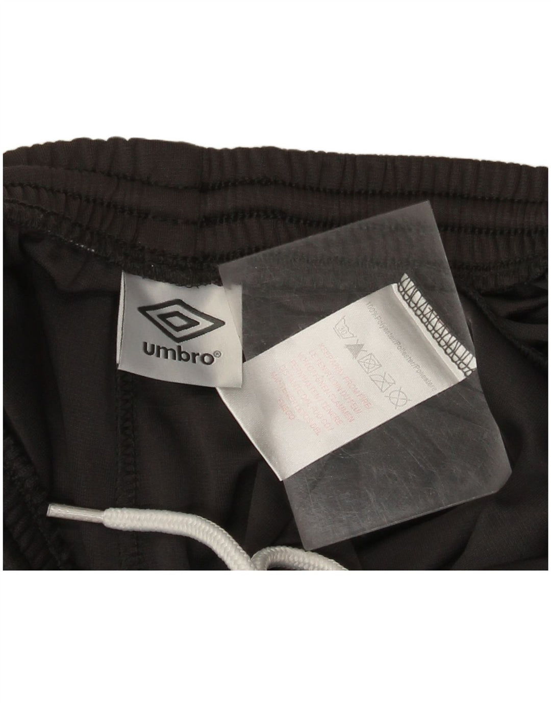 Shorts esportivos femininos UMBRO UK 4 XS preto poliéster
