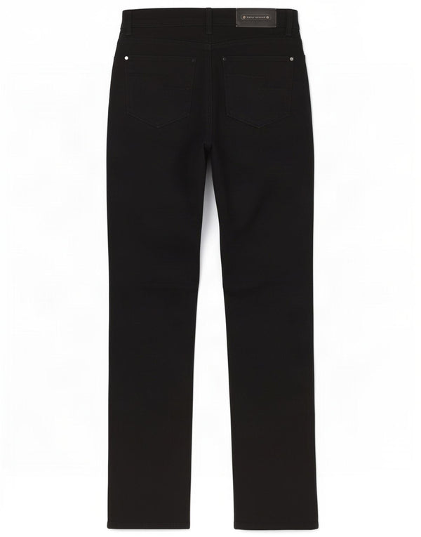 Zara Womens Slim Jeans EU 36 XS W26 L33 Algodão Preto
