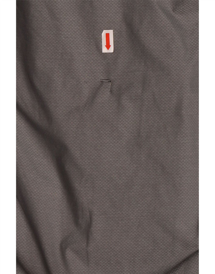 Calça de treino masculina ADIDAS grande cinza nylon