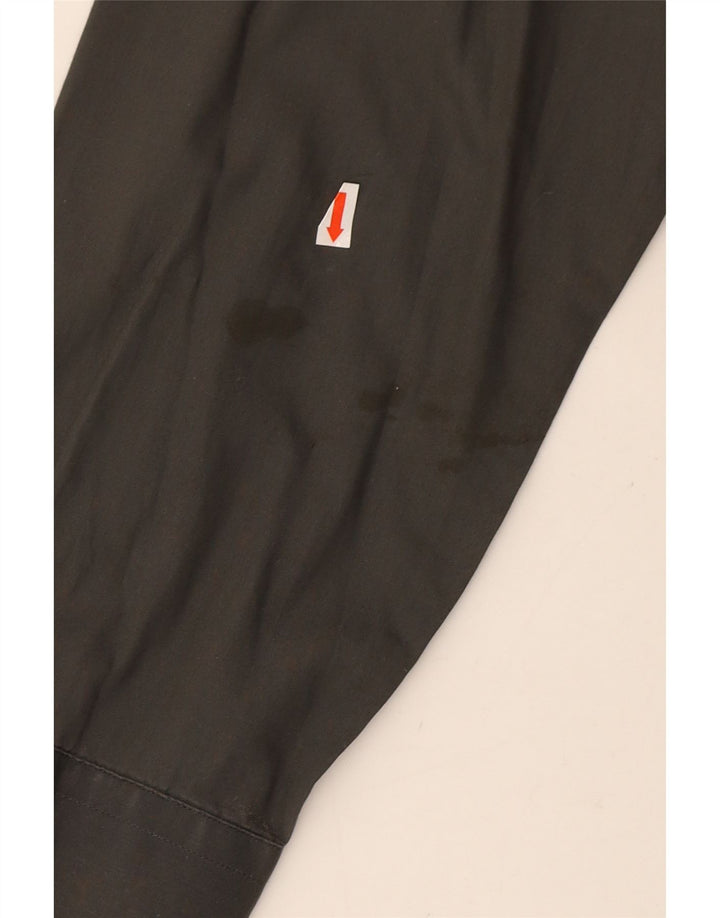 Camisa masculina ROCCOBAROCCO tamanho 41 16 grande algodão cinza