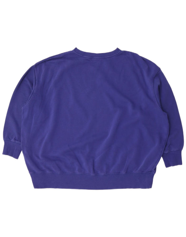 Sweatshirt Nike Masculino Graphic Loose Fit Sweatshirt 2XL Blue Cotton