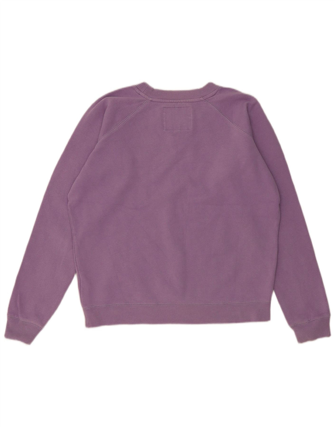 JACK WILLS Suéter feminino cropped oversized Reino Unido 8 pequeno roxo