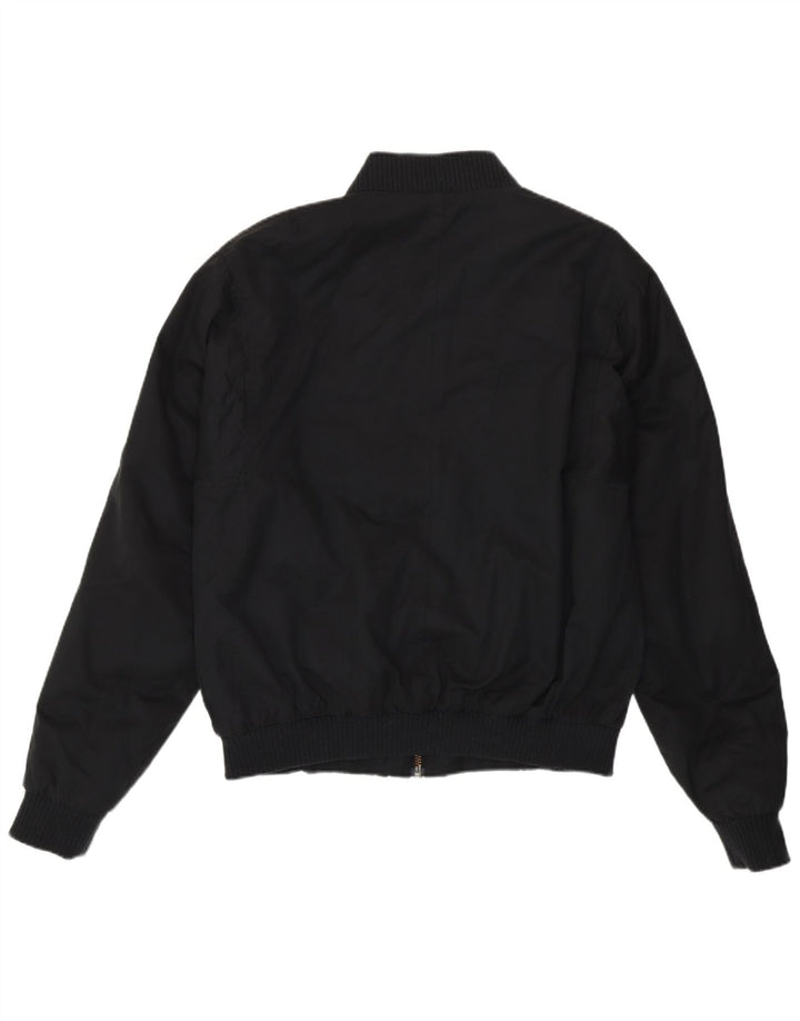 Jaqueta bomber masculina Jack Wills Reino Unido 40 grande algodão preto