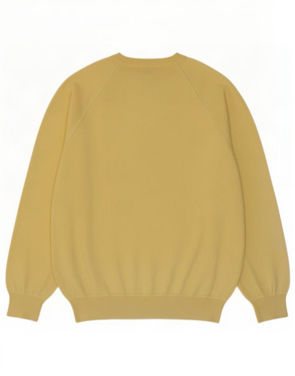 Suéter masculino Trussardi com gola redonda 2XL amarelo