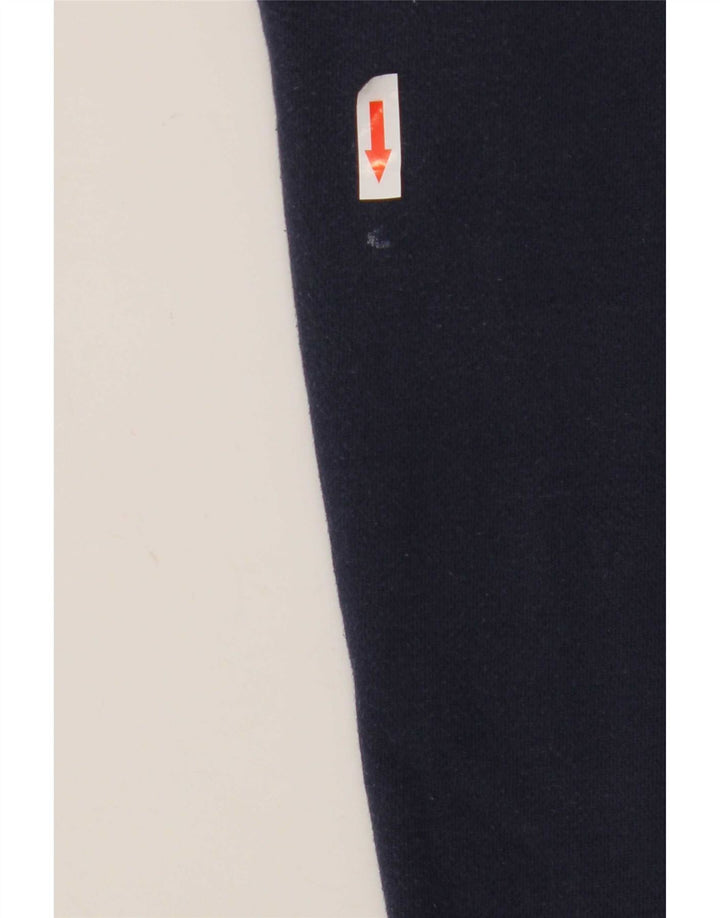 Calça de treino masculina Nike joggers grande algodão azul marinho
