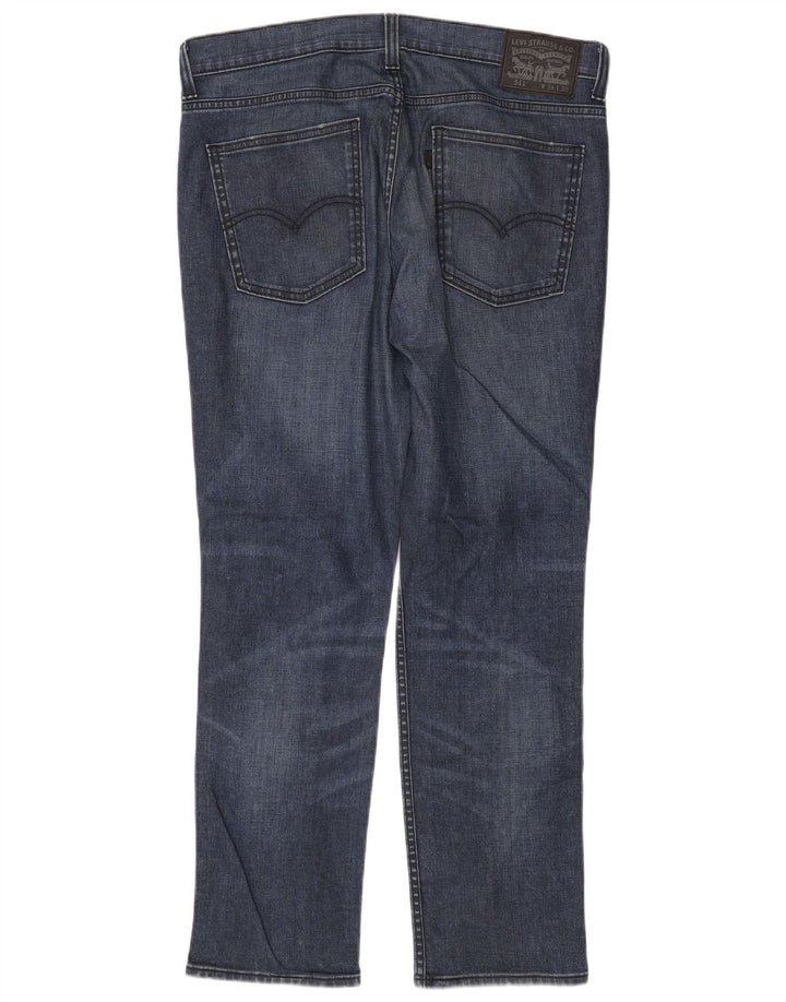 Calça Jeans Levis 511 Slim Masculina W34 L30 Azul Algodão