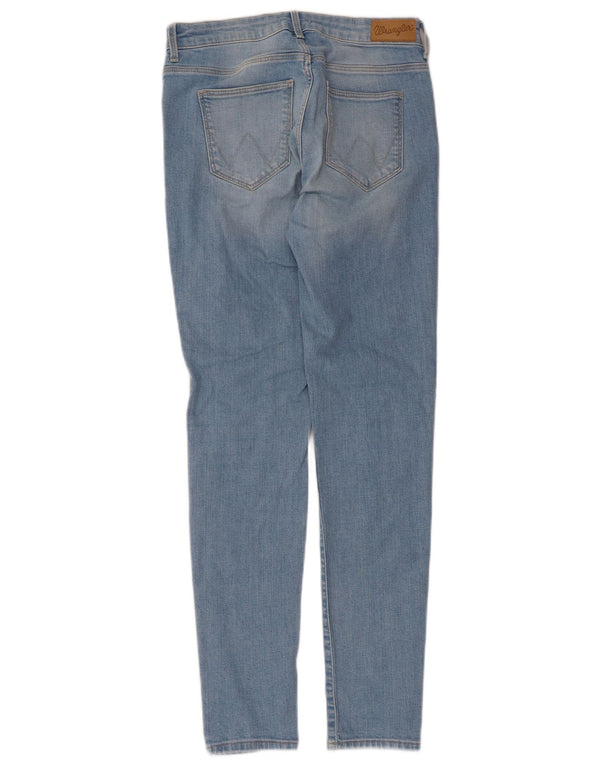 Wrangler Jeans Skinny Feminino W28 L32 Azul Algodão