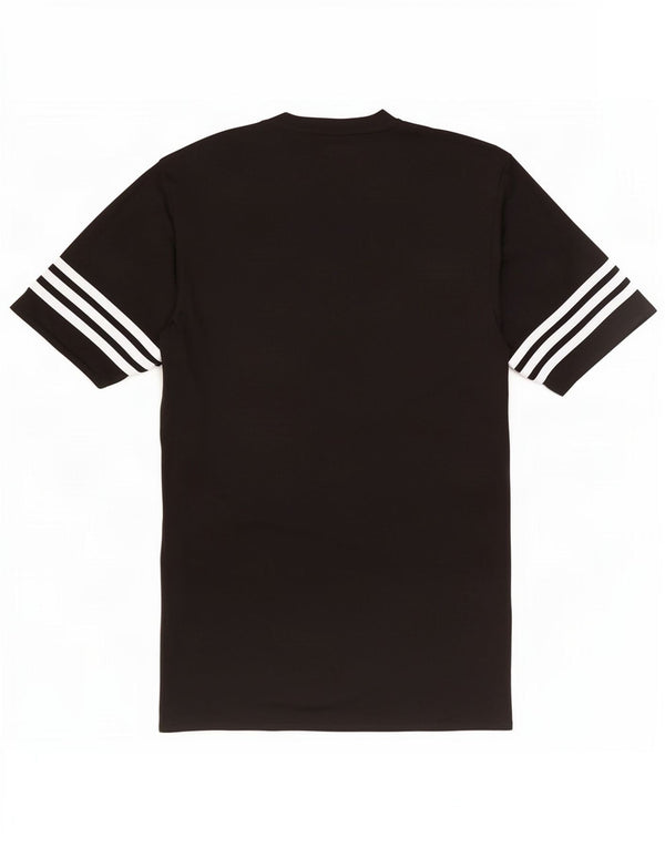 Adidas Mens Climalite Camiseta Top Pequeno Poliéster Preto