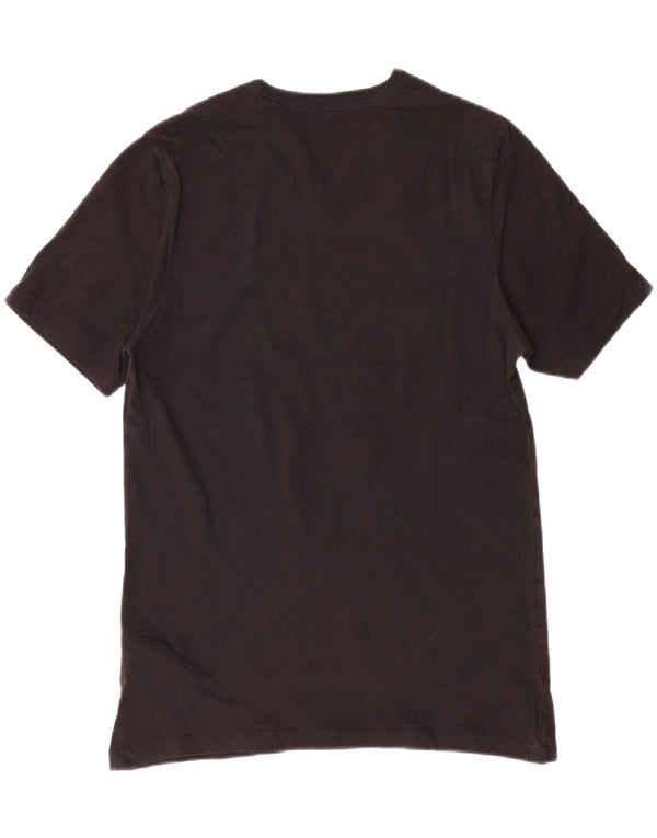 Camiseta feminina HUGO BOSS UK 14 grande algodão preto