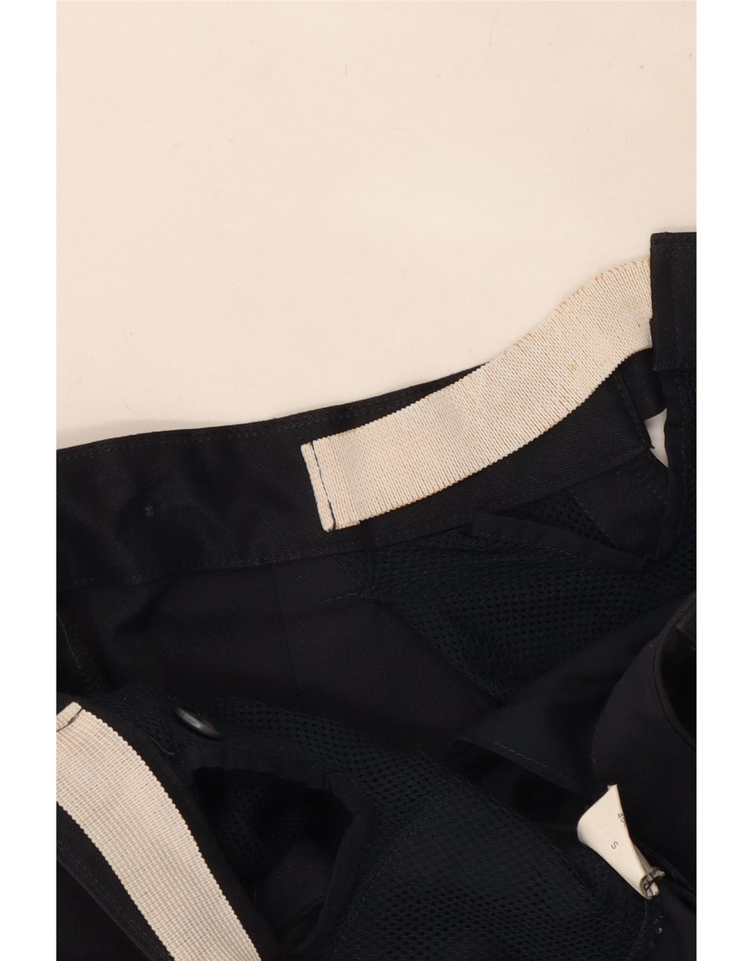 Shorts casuais masculinos Izod Pegged W38 XL azul marinho poliéster