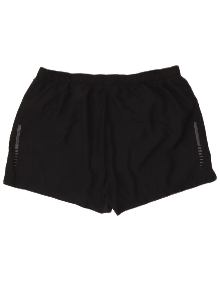 Shorts esportivos masculinos ASICS 2XL poliéster preto