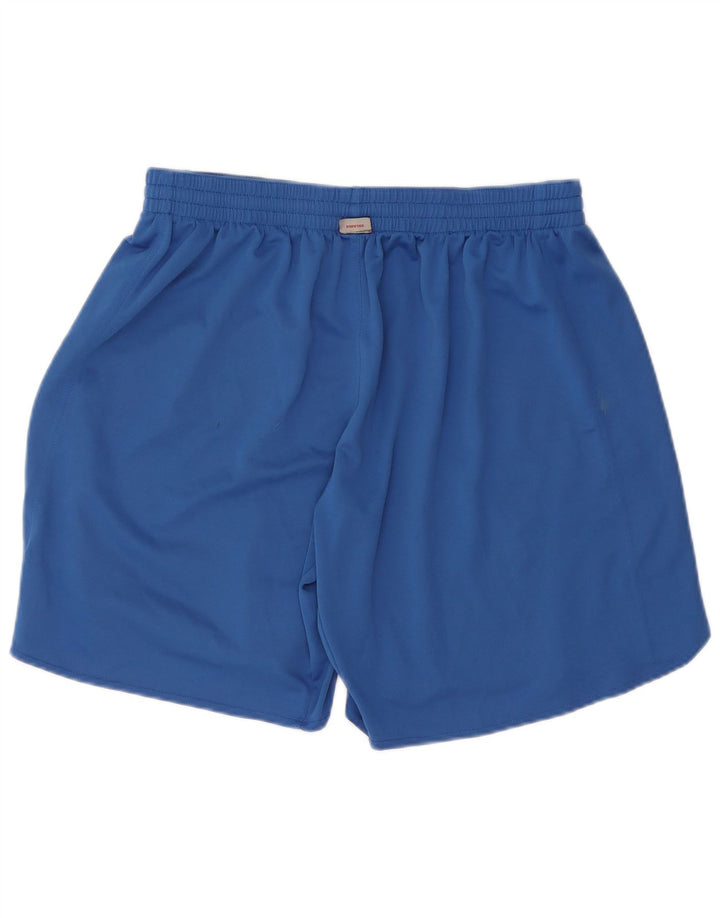 Shorts esportivos masculinos Kappa grande poliéster azul
