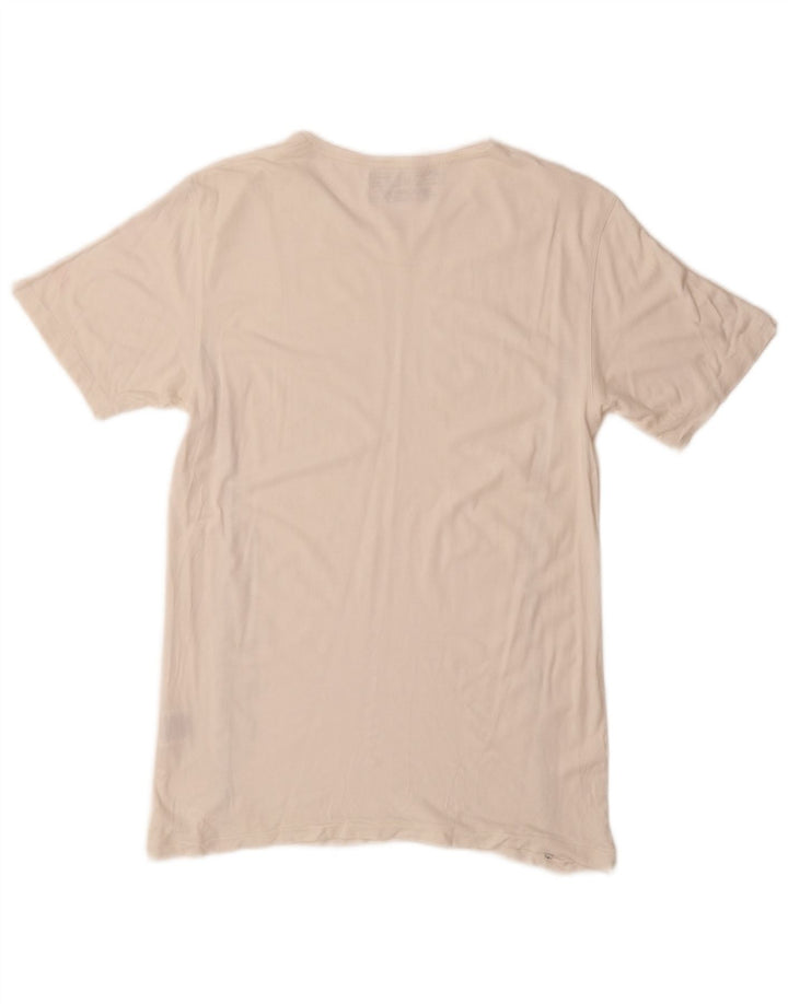 Camiseta gráfica masculina Reebok Top grande viscose branca