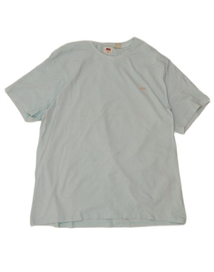 Camiseta masculina LEVI'S Top 2XL algodão azul