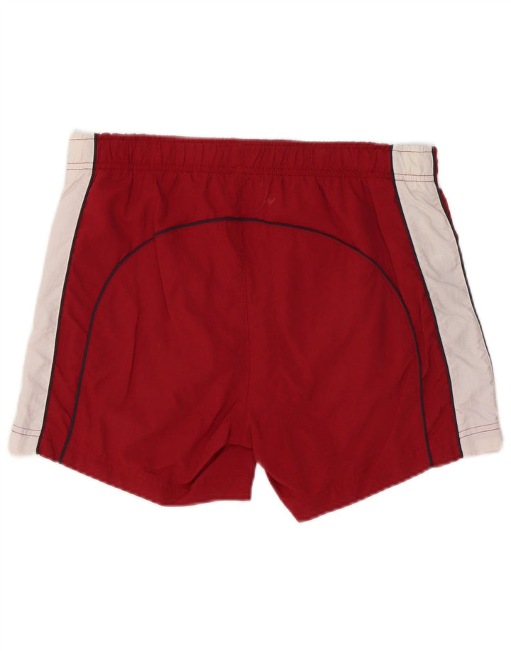 Shorts de natação masculino Champion médio Borgonha Colourblock poliéster