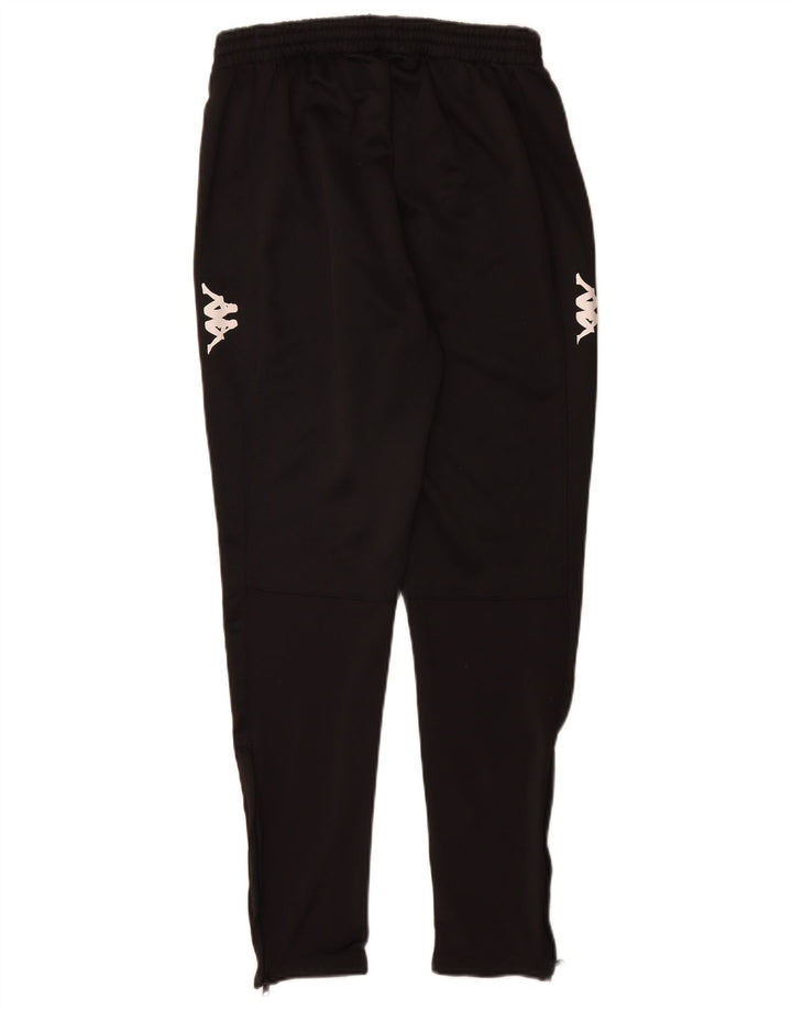 Calça de treino masculina Kappa poliéster preto médio