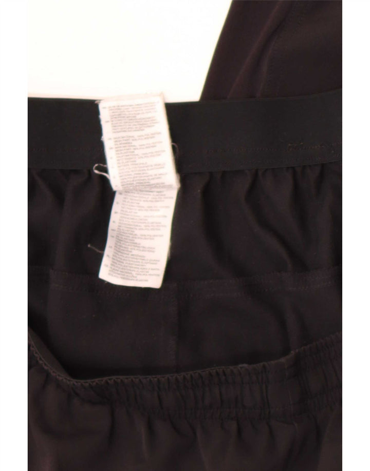Bermuda esportiva Adidas feminina UK 20 2XL preto poliéster