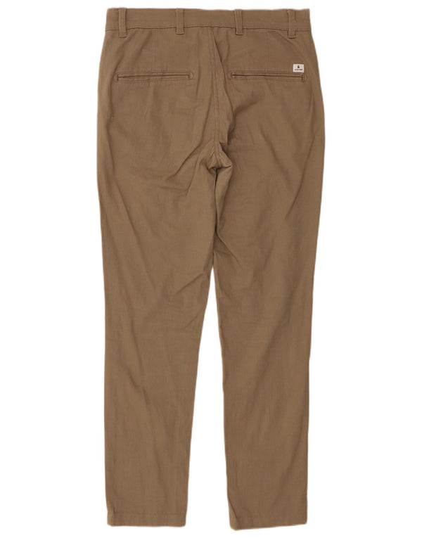 Calça Chino Masculina Slim Jack & Jones W28 L27 Algodão Bege