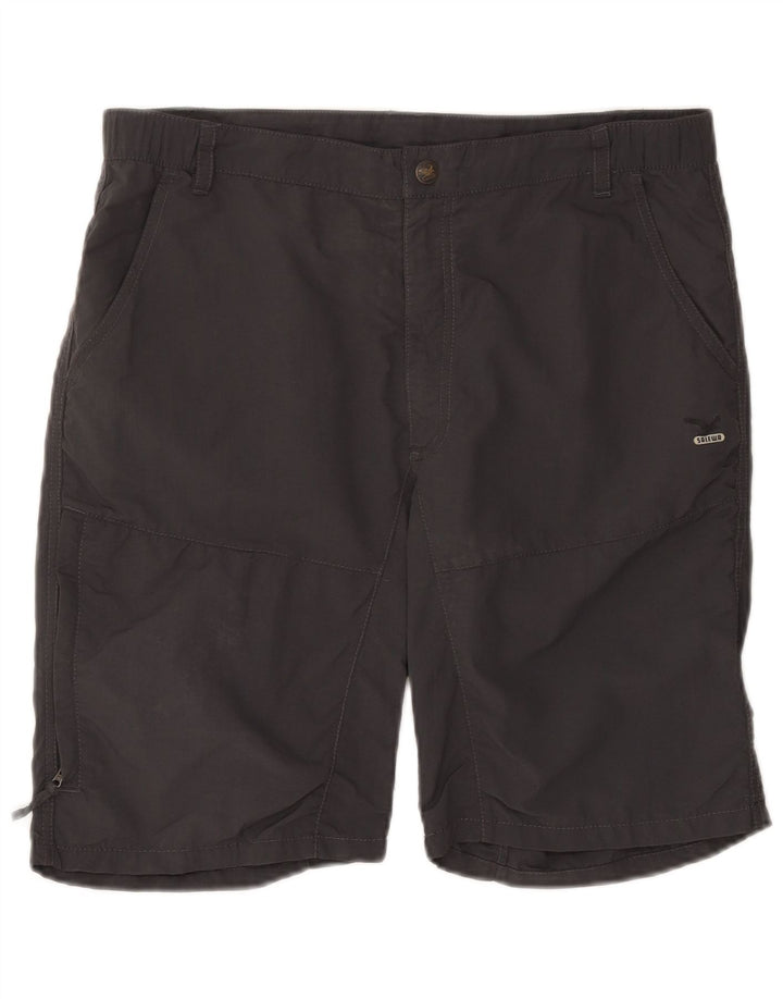 Shorts cargo masculino SALEWA IT 52 XL W38 cinza poliamida