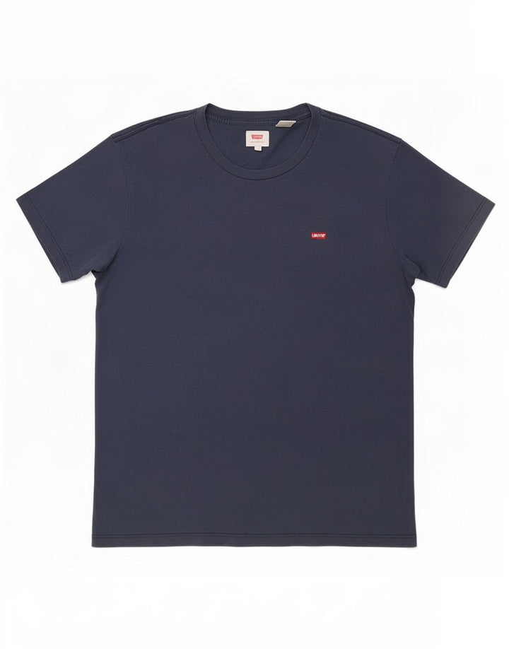 Camiseta masculina Levi's Top médio algodão azul marinho