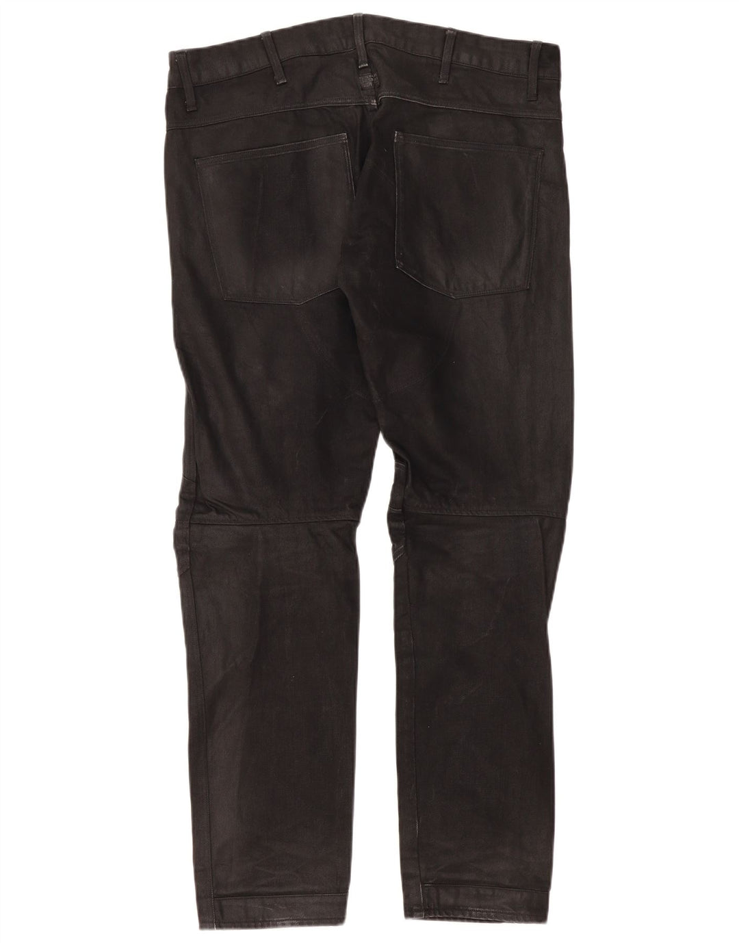 Jeans cônicos masculinos G-Star W34 L32 algodão preto