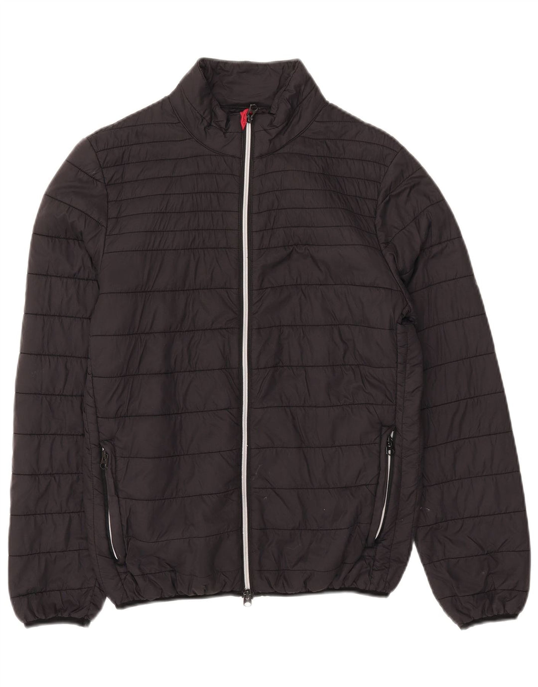 Casaco acolchoado masculino French Connection UK 36 poliamida preta pequena