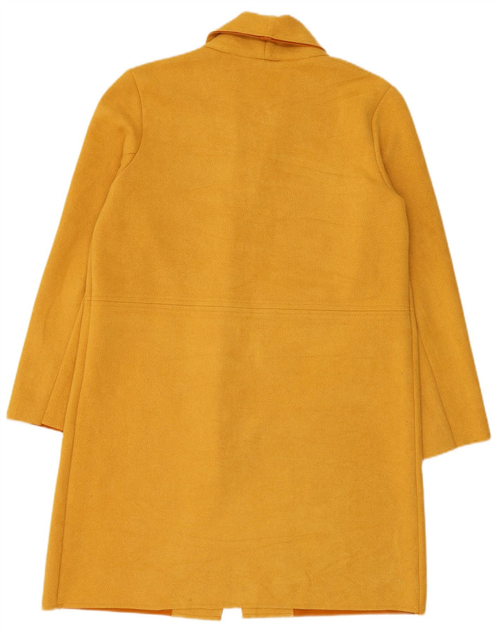 Sobretudo aberto grande Zara feminino Reino Unido 10 pequeno amarelo