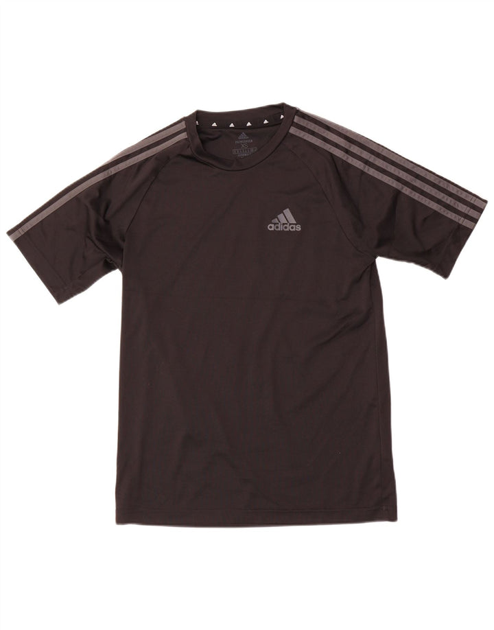 Adidas Mens Aeroready Camiseta Top XS Poliéster Preto