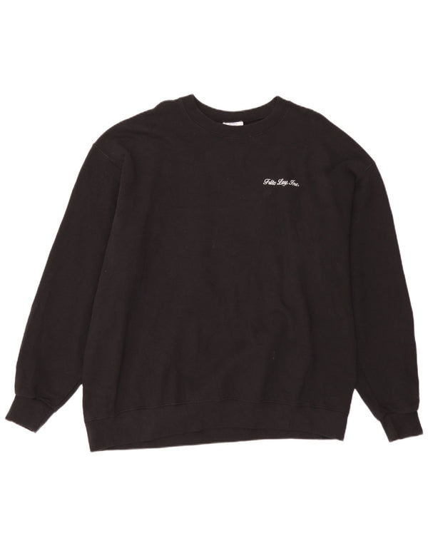 Champion moletom masculino jumper 2XL algodão preto