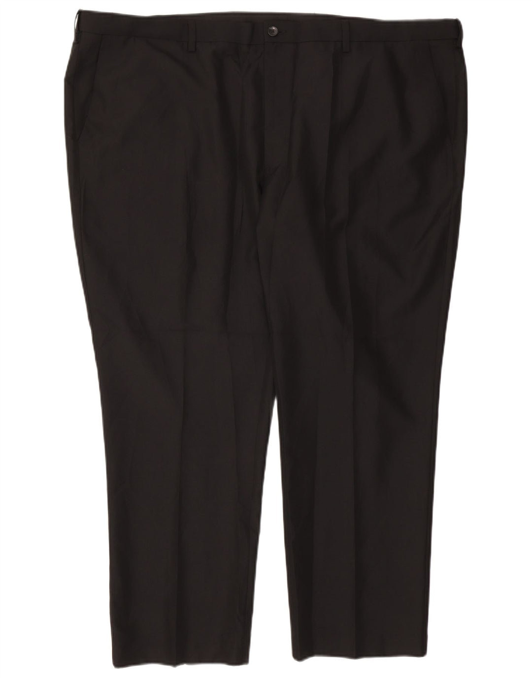 Calça Chino Masculina Marks & Spencer Regular Fit W50 L29 Poliéster Preto