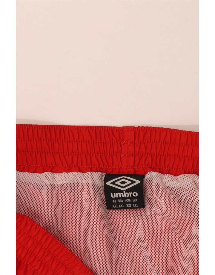 Shorts esportivo feminino Umbro 2XL vermelho
