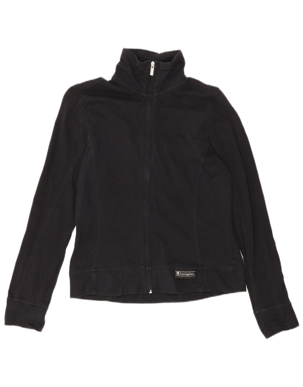 Jaqueta feminina Champion Easy Fit para treino UK 10 pequena preta