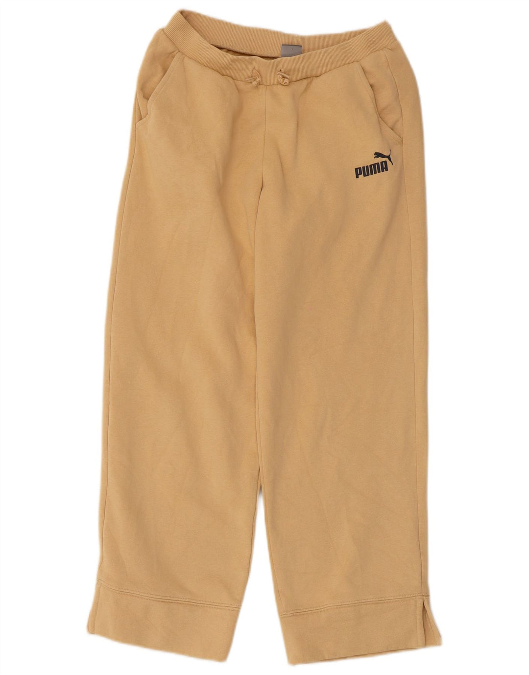 Calças de treino Puma Meninos Joggers 13-14 Anos Poliéster Bege