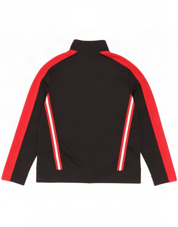Jordan Mens Treino Top Jaqueta Grande Poliéster Colorblock Preto