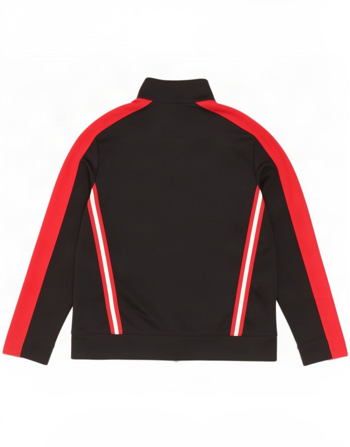 Jordan Mens Treino Top Jaqueta Grande Poliéster Colorblock Preto