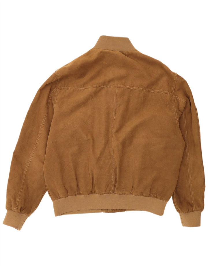 Jaqueta bomber masculina Brugi IT 52 XL poliéster bege