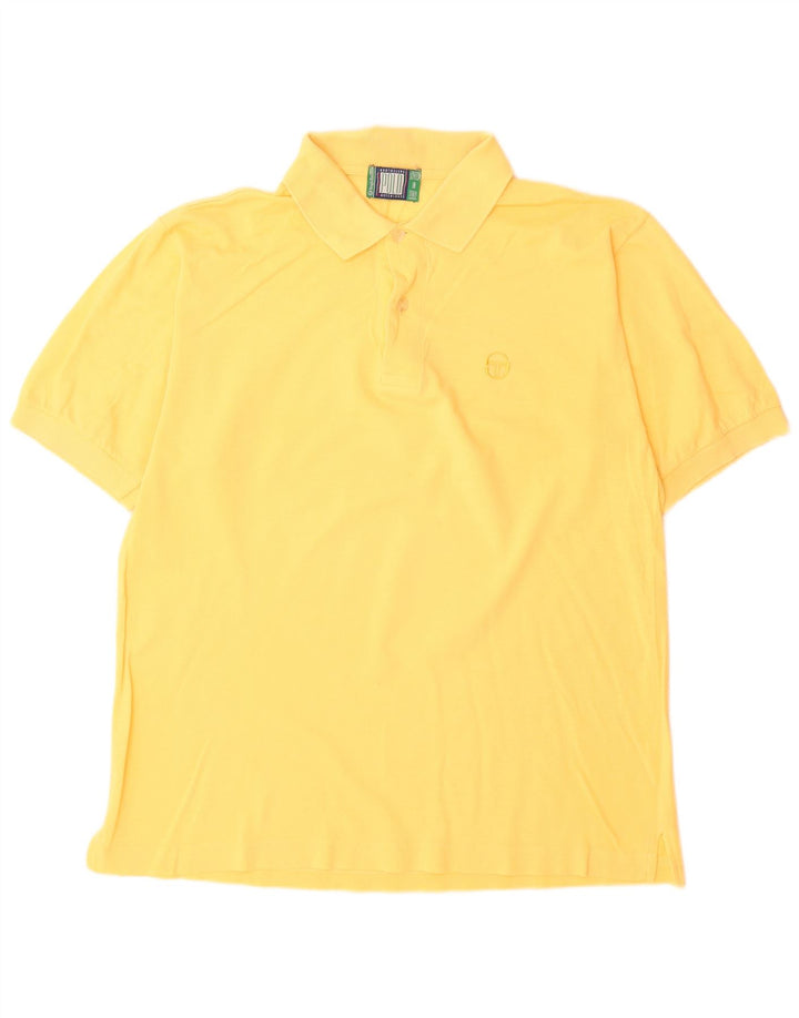 Camisa polo masculina Sergio Tacchini grande amarela