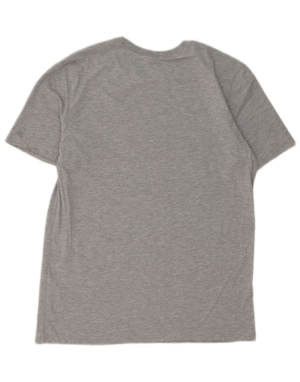 Camiseta masculina Nike Athletic Cut Top cinza médio algodão