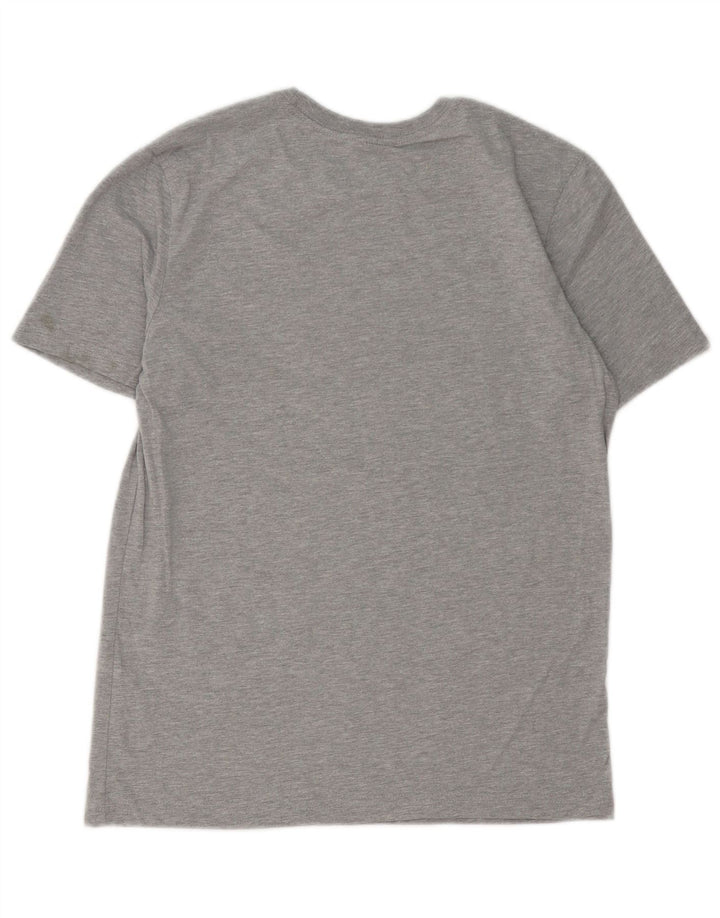 Camiseta masculina Nike Athletic Cut Top cinza médio algodão