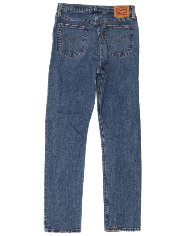Levi's Mens 501 Straight Jeans W29 L32 Blue Cotton