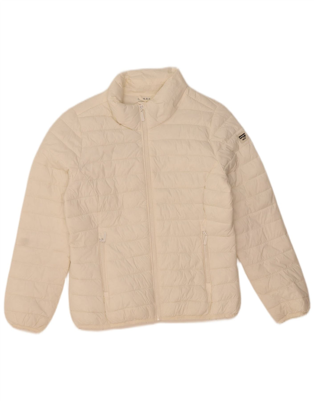 Jaqueta acolchoada feminina CARRERA UK 14 poliamida branca média