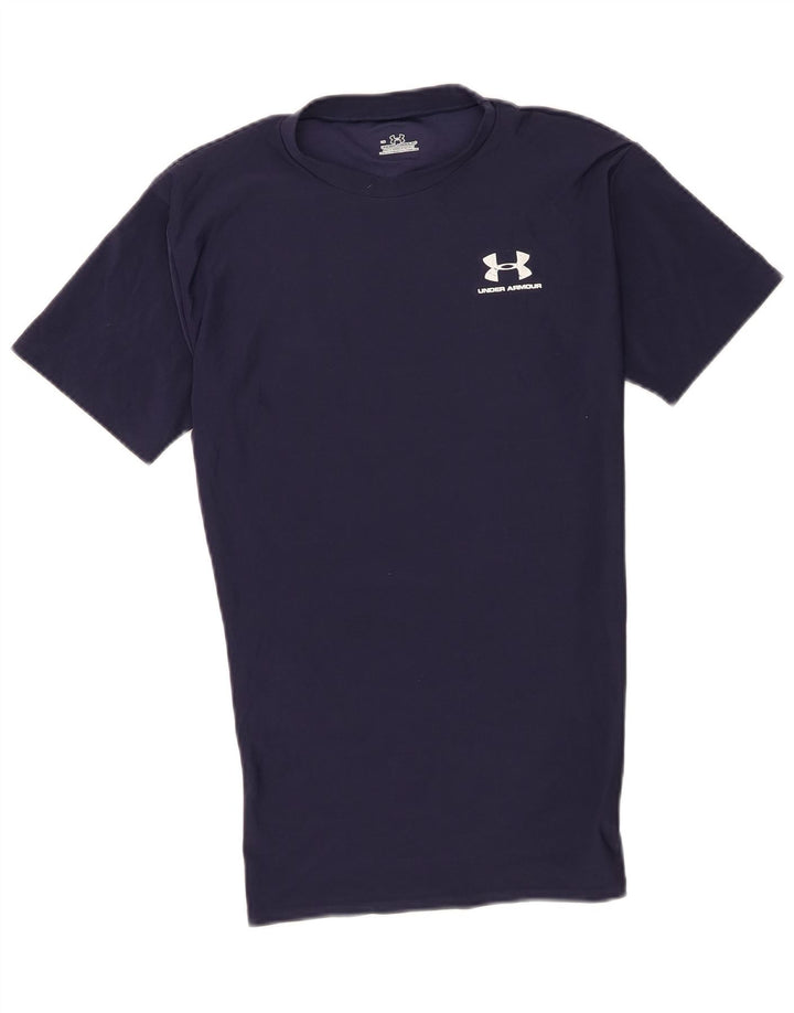 Camiseta masculina Under Armour grande poliéster azul marinho