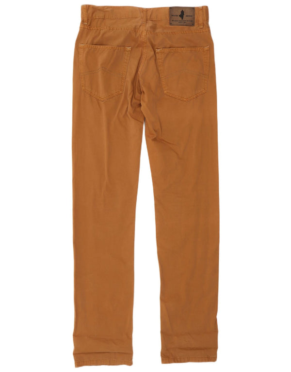 Calça Marlboro Classics masculina regular reta casual W30 L34 marrom