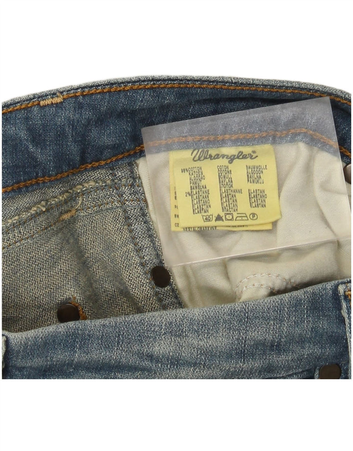 Wrangler Feminino Sofia Bootcut Jeans W29 L30 Azul Algodão