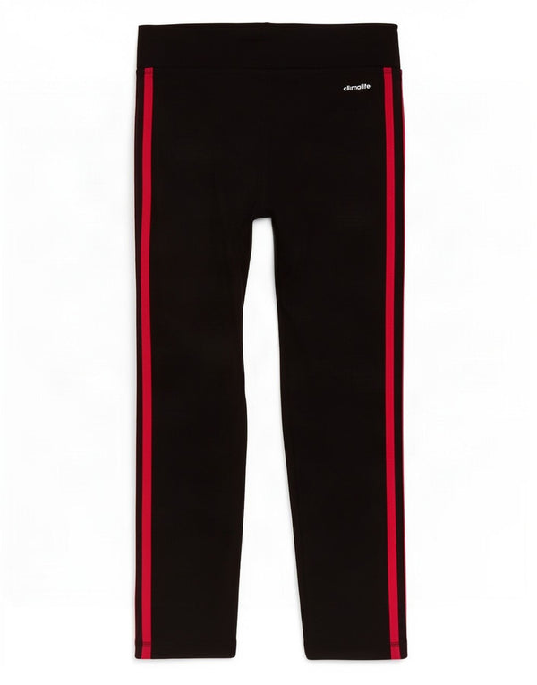 Adidas Womens Climalite Capri Leggings UK 8/10 Pequeno Poliéster Preto