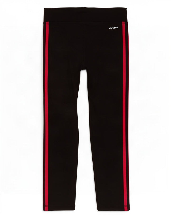 Adidas Womens Climalite Capri Leggings UK 8/10 Pequeno Poliéster Preto