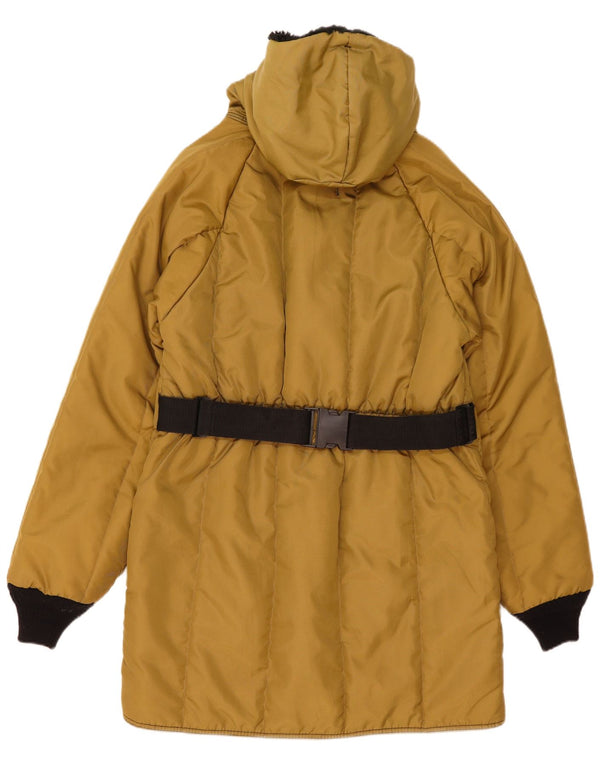 Refrigiwear Mens Cruzcampo Hooded Padded Coat UK 40 Large Khaki Nylon