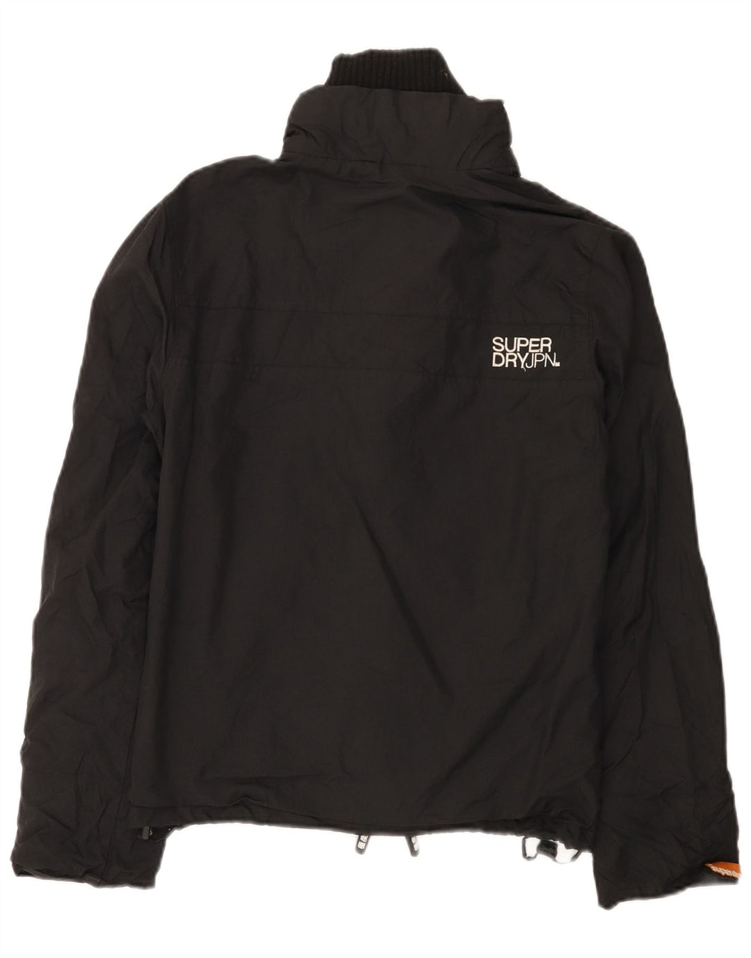 Jaqueta de chuva Superdry Girls Graphic 11-12 anos grande nylon preto