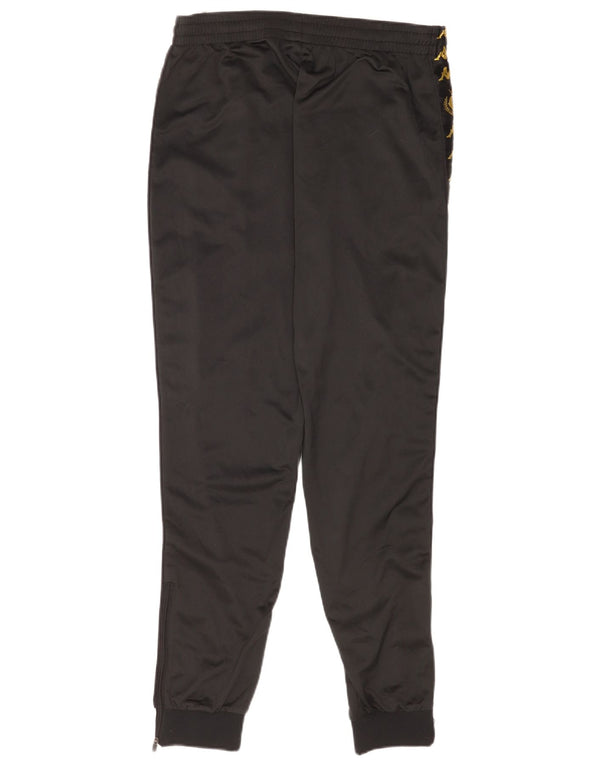 Calça feminina Kappa com estampa gráfica e jogging UK 18 XL preto poliéster
